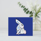 Carte Postale Lapin de printemps Lapin de Pâques Ostara (Debout devant)
