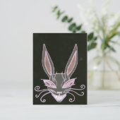 Carte Postale lapin éffrayant (Debout devant)