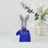 Carte Postale Lapin En Sweat 2 (Debout devant)