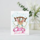 Carte postale Lapin Guéris Vite (Debout devant)