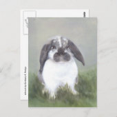 Carte postale Lapin Lapin (Devant / Derrière)