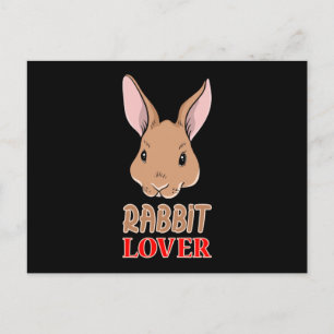 Carte Postale Lapin Lapin Lapin De Pâques Lapin Amusant Idée Cad