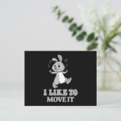 Carte Postale Lapin Lapin Lapin De Pâques Lapin Drôle Idée Cadea (Debout devant)