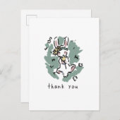 Carte Postale Lapin mignon✨️ (Devant / Derrière)