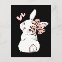 Lapin Mignon Léopard Cravate Papillon Filles Femme