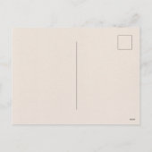 Carte postale Lapin Respirer (Dos)