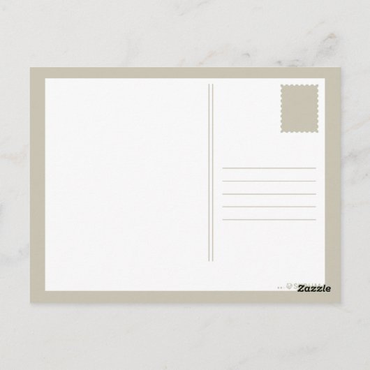 Carte Postale lapin sinistre (Dos)