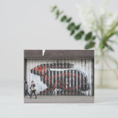 Carte Postale Lapin urbain (Debout devant)