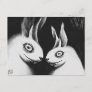 Carte postale "Lapins"