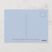 CARTE POSTALE LAPINS PÈLERINS, LIÈVRES DE THANKSGIVING SAGES ET (Dos)