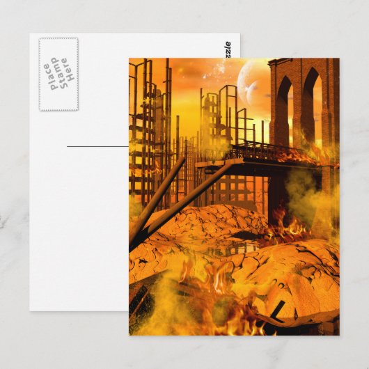 Carte Postale L'apocalypse (Devant / Derrière)