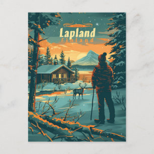 Carte Postale Laponie Finlande