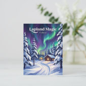 Carte Postale Laponie Finlande (Debout devant)