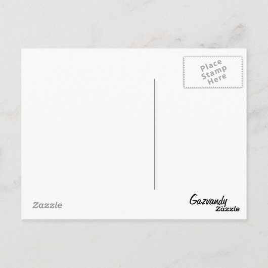 Carte Postale Laposte (Dos)