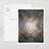 Carte Postale L'apothéose de Hercule, du plafond du Th (Devant / Derrière)