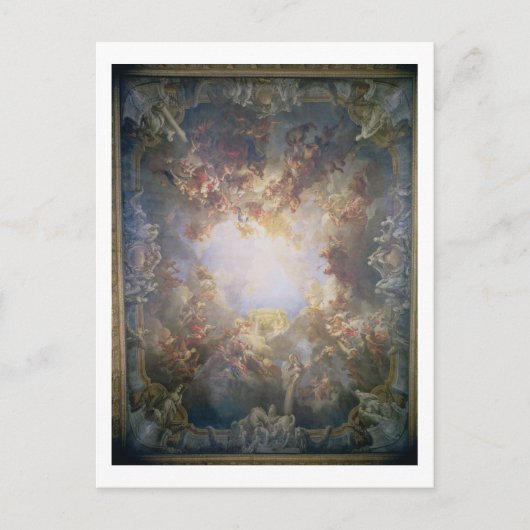 Carte Postale L'apothéose de Hercule, du plafond du Th (Devant)