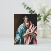 Carte Postale L'apôtre St. Matthieu par El Greco (Debout devant)
