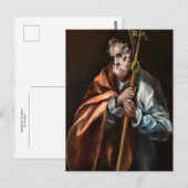 Carte Postale L'apôtre St. Thaddeus par El Greco (Devant / Derrière)