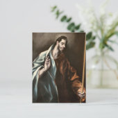 Carte Postale L'apôtre St. Thomas par El Greco (Debout devant)