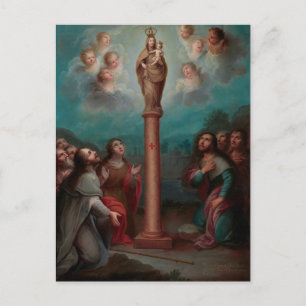 Carte Postale L'Apparition de la Vierge d'El Pilar