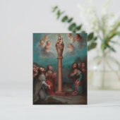 Carte Postale L'Apparition de la Vierge d'El Pilar (Debout devant)