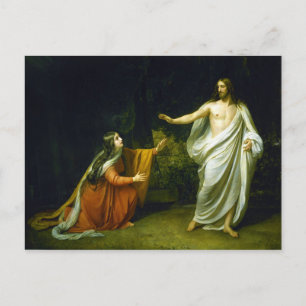 Carte Postale L'apparition du Christ à Marie-Madeleine par Ivano