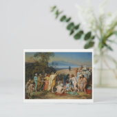 Carte Postale L'Apparition du Christ au peuple d'Ivanov (Debout devant)