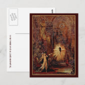 Carte postale : "L'Apparition [Fantôme]" (Devant / Derrière)