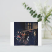 Carte Postale L'Appel de saint Matthieu, Caravage (Debout devant)
