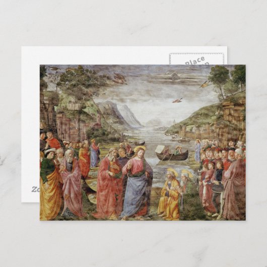 Carte Postale L'appel de SS. Peter et Andrew, 1481 (Devant / Derrière)