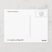 Carte Postale L'appel du Far. (Dos)