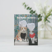 Carte Postale L'apprenti de Bubba de chef (Debout devant)