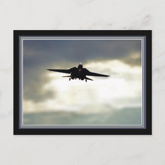 Carte Postale L'approche des oiseaux de guerre (Devant)