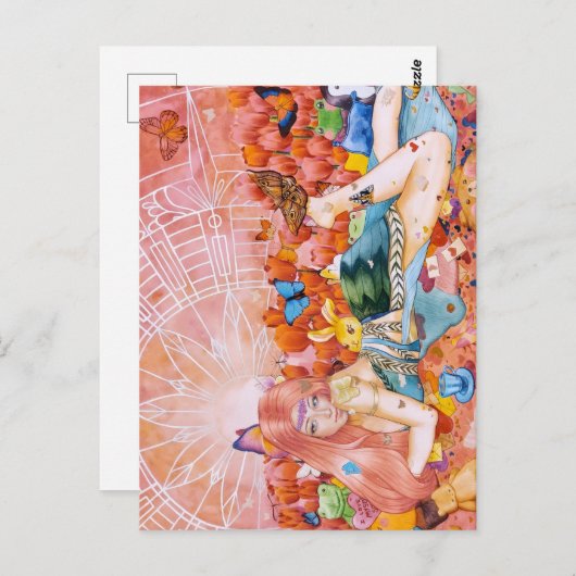 Carte Postale L'après-midi (Devant / Derrière)