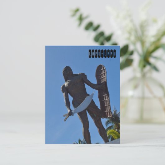 Carte Postale Lapu-Lapu (Debout devant)