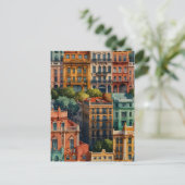 Carte Postale L'aquarelle de Buenos Aires (Debout devant)