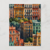 Carte Postale L'aquarelle de Buenos Aires (Devant)