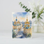 Carte Postale L'aquarelle de Kiev (Debout devant)