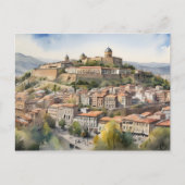 Carte Postale L'aquarelle de Tbilissi (Devant)