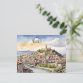 Carte Postale L'aquarelle de Tbilissi (Debout devant)
