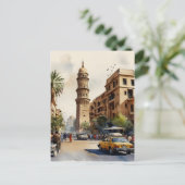 Carte Postale L'aquarelle du Caire (Debout devant)