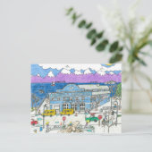 Carte Postale L'Aquarium de Seattle (Debout devant)