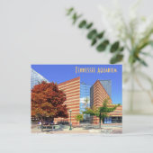 Carte Postale L'aquarium du Tennessee - Chattanooga, TN. (Debout devant)