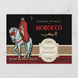 Carte Postale L'arabe monté