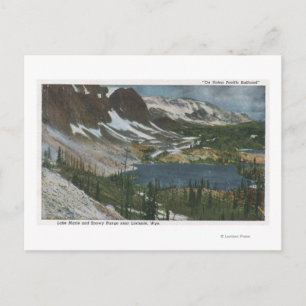 Carte Postale Laramie, WY - Lac Marie et Snowy Range sur Unio