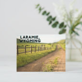 Carte postale Laramie Wyoming (Debout devant)