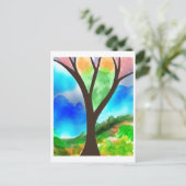 Carte Postale L'arbre (Debout devant)