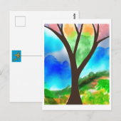 Carte Postale L'arbre (Devant / Derrière)