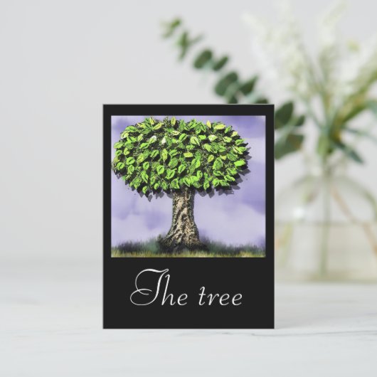Carte Postale L'arbre (Debout devant)