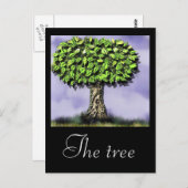Carte Postale L'arbre (Devant / Derrière)
